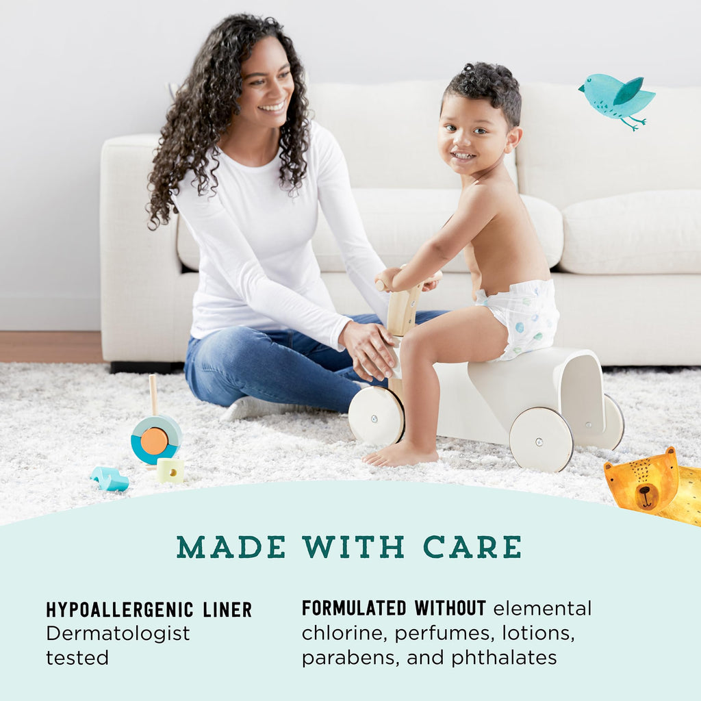 Amazon Brand - Mama Bear Gentle Touch Diapers, Size 5, 33 Count (Pack of 3)
