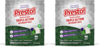 Amazon Brand - Presto! Triple Action Dishwasher Pacs, Fresh Scent, 90 Count (Pack of 2)