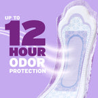 Poise Incontinence & Postpartum Pads for Bladder Leaks, 6 Drop Ultimate Absorbency, Regular Length, 112 Count, Packaging May Vary