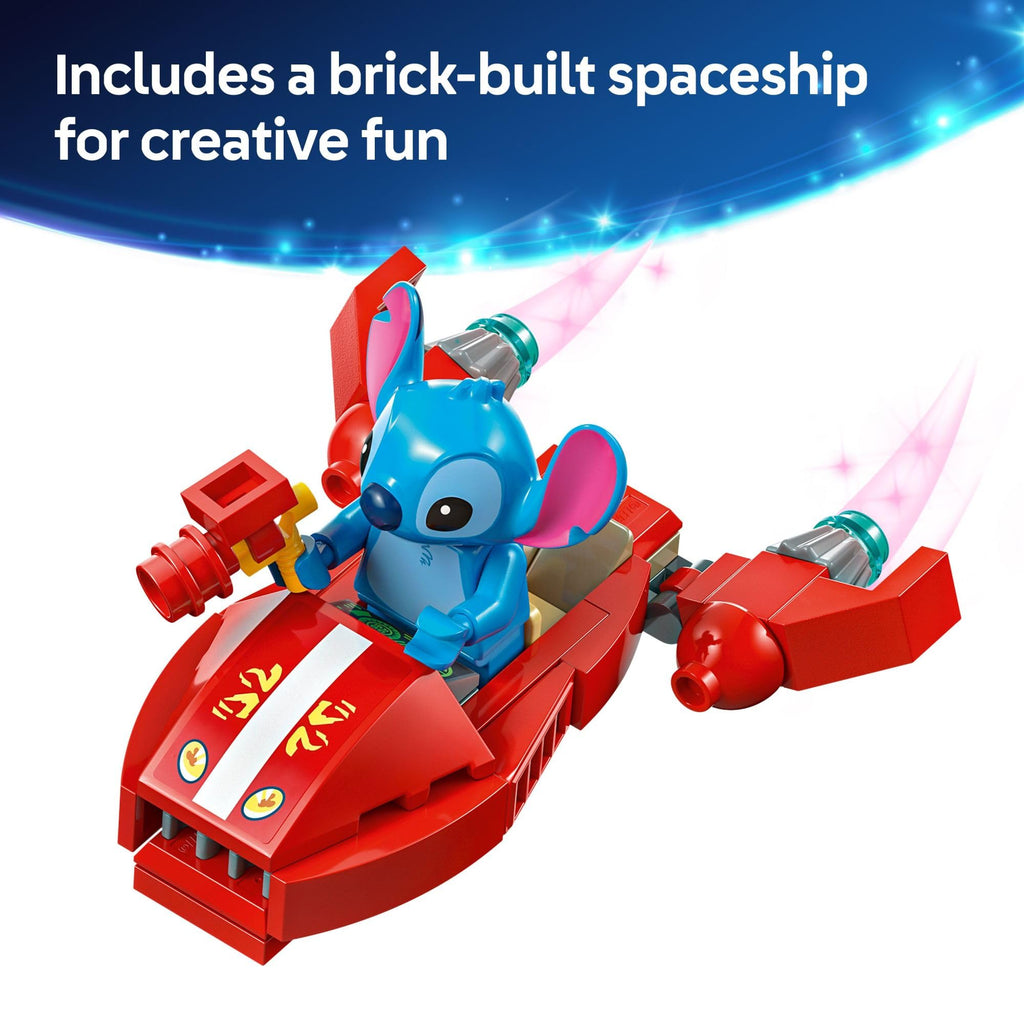 LEGO Disney Lilo and Stitch Beach House Toy - Building Playset for Kids, Girls and Boys, Ages 9+ - Includes 5 Minifigures - Disney Gift Idea for Fans of Lilo & Stitch Movie - 43268