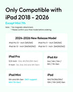 Metapen Pencil Air8 for Apple iPad 2018-2026, 10 Min Faster Charge, Palm Rejection Stylus Pen for iPad a16/11/10/9/8/7/6th Gen, Pro 12.9/11/13-inch M4/M5, Air 3/4/5/M2/M3/M4, Mini 5/6th