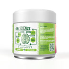 BrainJuice Nootropics Brain Support Supplement, Gluten Free Powder for Energy and Focus, Drink Mix with L Theanine, Alpha GPC, Vitamin B, Organic Green Tea Extract (Active Pomegranate Acai)