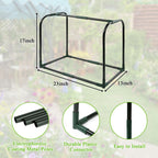 U'Artlines Portable Mini Greenhouse Small Green House 23x13x17 Inch