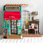 Rolife 1:20 Miniature House Kits-Tiny House Kit-DIY Miniature Dollhouse Kits for Adults-Model Building Craft Kits-Hobbies Gifts for Women and Men