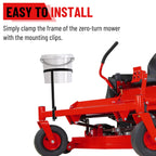 5 Gallon Trash Bucket Holder for Zero Turn Mowers, Bucket Storage Holder