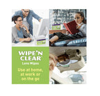 Flents Eyeglass Cleaner Lens Wipes - 225 Count (3 Boxes of 75) Individually Wrapped Pre-Moistened Cleaning Cloths Anti-Streak for Eyeglasses, Sunglasses, Phone Screens, Computer Monitors