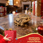 Sunthus Toad Frog Figurine for Outside Garden Resin Statue Outdoor