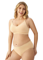 HBselect Women Maternity Bras 5 Pack Nursing Bras for Breastfeeding