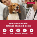 K9 Advantix II Flea & Tick Topical for Medium Dogs 11–20 lbs., 2ct