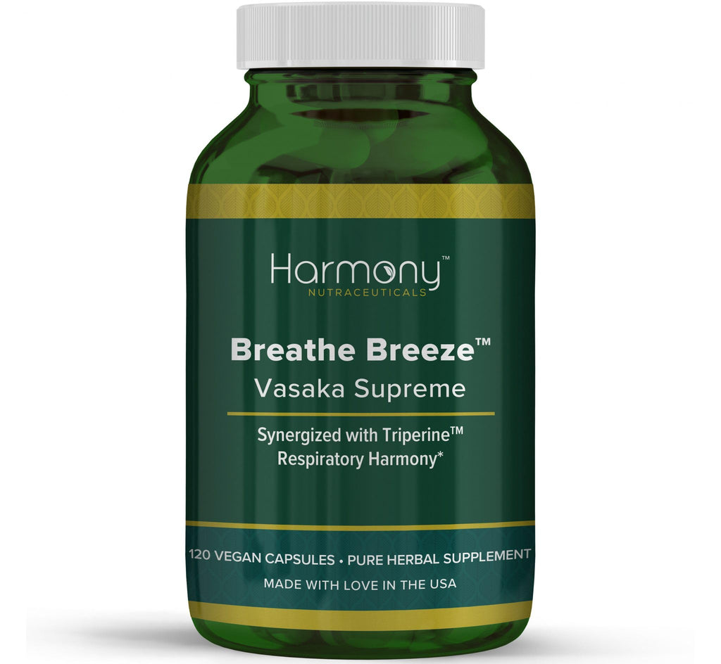 Vasaka Synergized with Triperine Ayurvedic Herbal Respiratory Care 120 Capsules