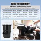 XQK SPX1500CAP Pump Strainer Housing w/Basket Compatible with Hayward Strainer Pump Housing Power-Flo LX SP1580,SP1580. EP1500LX Filter Pumps Replacement Filter Shell, SP1520UN Strainer Pumps Body