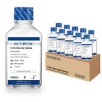 CryoKing 0.9% Normal Saline Solution, Sterile Sodium Chloride, 500mL × 10