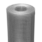 SEBOSS Hardware Cloth 1/2 inch 48 x 100 Ft 19-Gauge, Hot-dip Galvanized After Welding, Chicken Wire Fencing Wire Mesh Roll Rat Wire Gopher Mesh