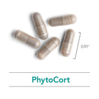 Nutricology PhytoCort Supplement - Respiratory Support, Lung Health, Lung Detox, Lung Cleanse, Healthy Breathing, Herbal Support, Reishi, Licorice, Noni, Vegetarian Capsules - 120 Count