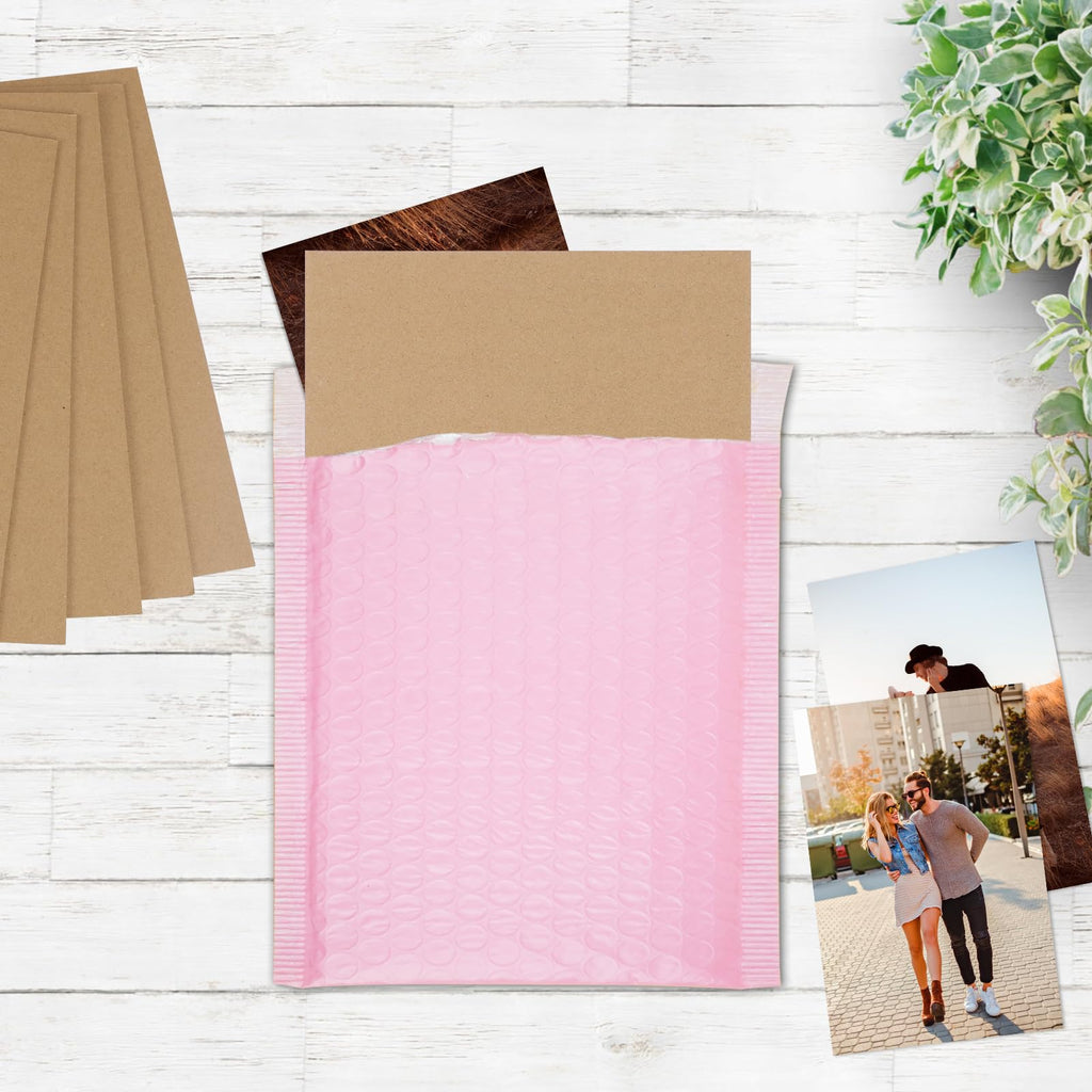 RLAVBL 100 Pack 11x14 Corrugated Cardboard Sheets, Flat Cardboard Inserts for Shipping, Mailing, Packing, DIY Crafts