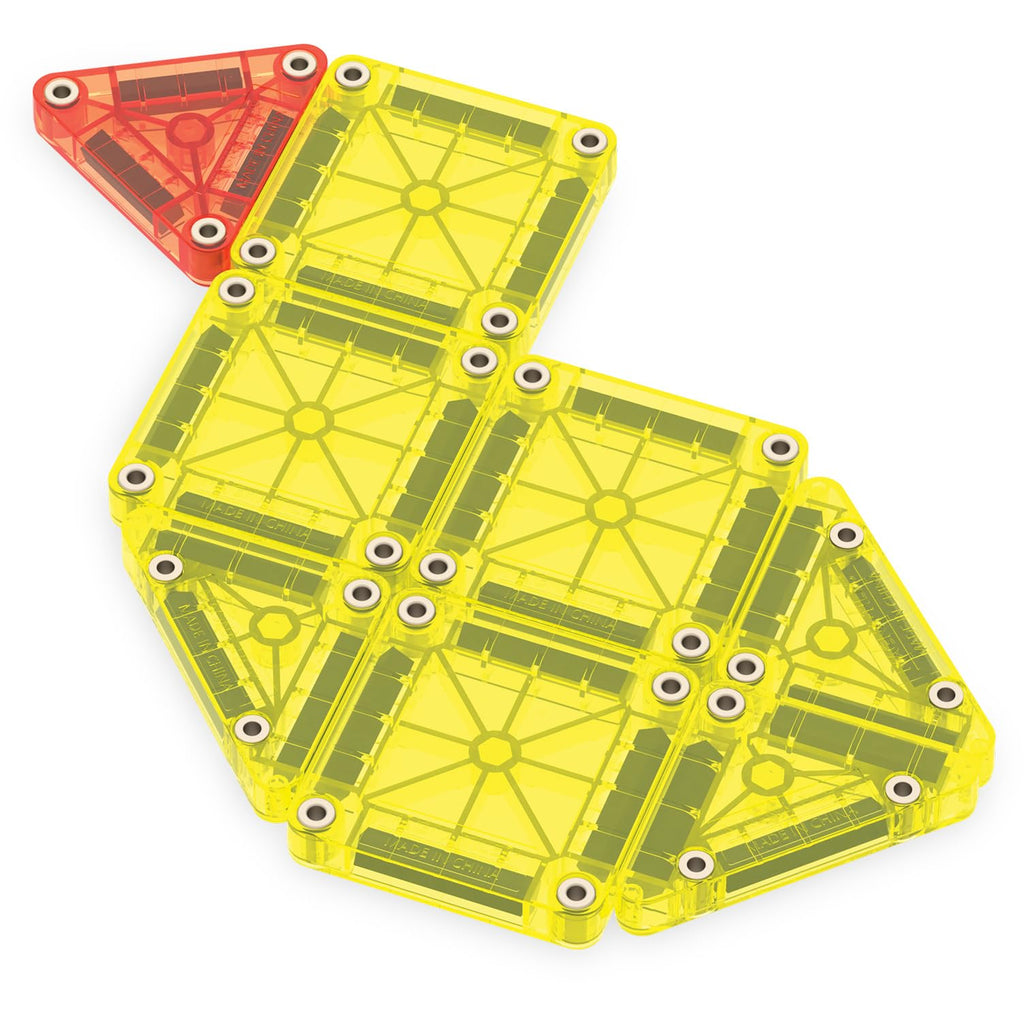 MAGNA-TILES microMAGS Travel Set Deluxe 55-Piece Magnetic Construction Set, The Original Magnetic Building Brand