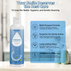 BCOM Ultrasonic Retainer Cleaner Solution & Jewelry Cleaning Liquid, 8.5 oz