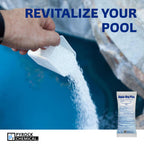 Pool Shock by Aqua Org Plus - 65% Granular Cal Hypo - Swimming Pool Shock for In-Ground, Above Ground, Spas & Hot Tubs - 24-Pack of 1 Pound Bags
