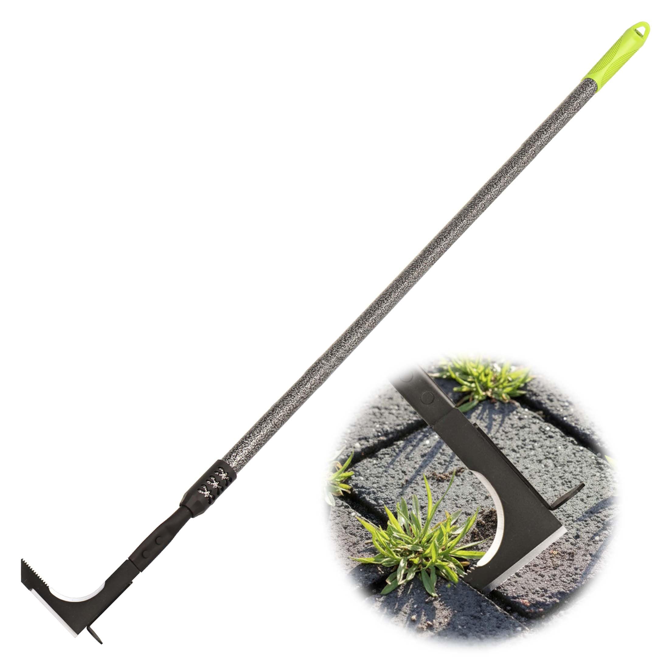 KLDOLLAR Crack Weeder, Long Handle Crevice Weeding Tool, 48" Weeder Tool