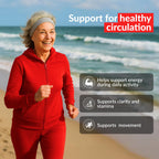 Kardovite Herbal Circulation Support Capsules 180s | Supports Circulatory Wellness with Hawthorn, Garlic, Ginkgo, Cayenne, Milk Thistle, Bilberry & Valerian | Supports Vitality & Daily Wellness