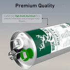Buck 35+5uF 35/5 MFD ±6% CBB65B Dual Run Round Start Capacitor - Ideal for HVAC Systems, Air Conditioner Unit Fan Motor Start, Heat Pump, & Condenser Straight Cool Applications 370/440VAC 50/60Hz