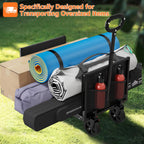 Semoprus 3 in 1 Wagons Carts Foldable,360LBS Beach Cart with Sturdy Wheels