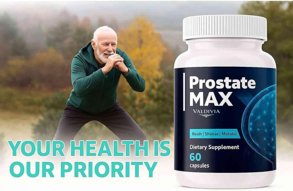 Valdivia ProstateMax Prostate Health Supplements for Men, Bladder & Urinary Support with Saw Palmetto Extract, Supports Healthy Prostate Function - 60 Capsules