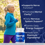 (2 Pack) Nerve Sync Capsules - Official NerveSync Advanced Nerve Health Supplement Pills - Maximum Strenght, Natural Nerve Sync for Wellness & Health Support Pills Reviews, 120 Capsules for 2 Months