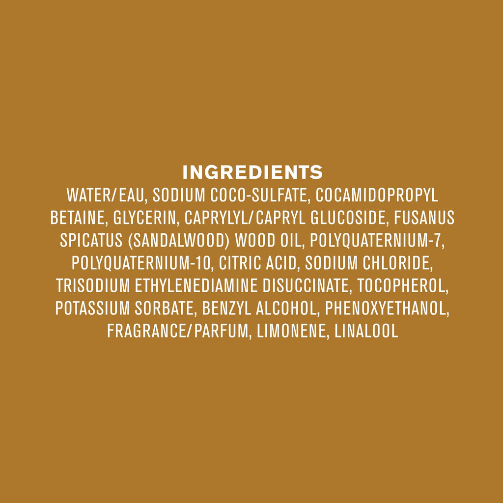 Every Man Jack Amber + Sandalwood Mens Body Wash Refill Starter Pouch - Cleanse, Nourish, and Hydrate Skin - Naturally Derived Ingredients - Paraben Free, Phthalate Free, Dye Free - (2-36oz pouches)