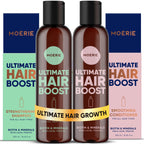 Moerie Hair Growth Shampoo and Conditioner for Women and Men, Hair Loss Solution with Biotin and Rosemary, Thickening Shampoo and Conditioner for Thinning Hair – Promotes Regrowth