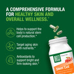 Bell Stem Cell Supplements - Supports Your Body's Natural Ability to Replace Worn Out Cells and Rejuvenate Tissue | Celulas Madres | 60 Capsules