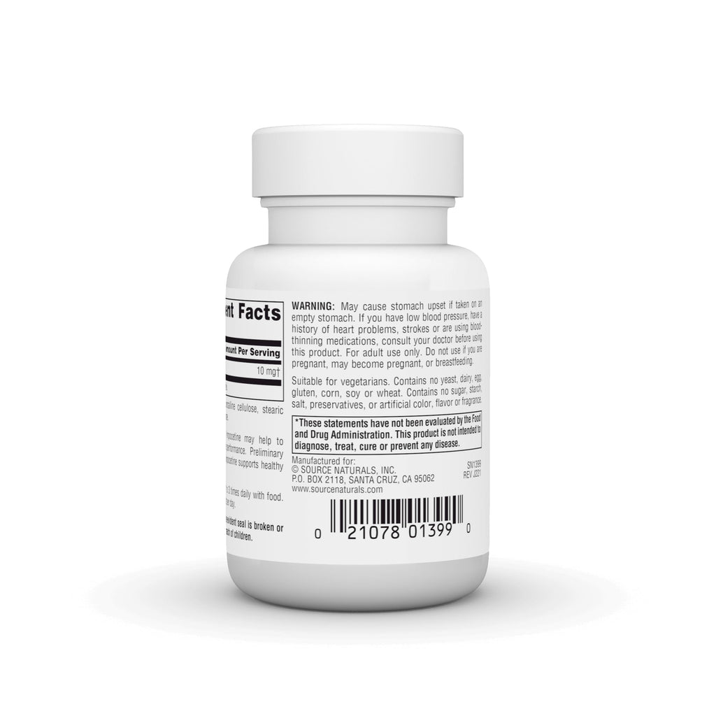 Source Naturals Vinpocetine Tablets, Supports Cognitive Performance*, 10 mg - 120 Tablets