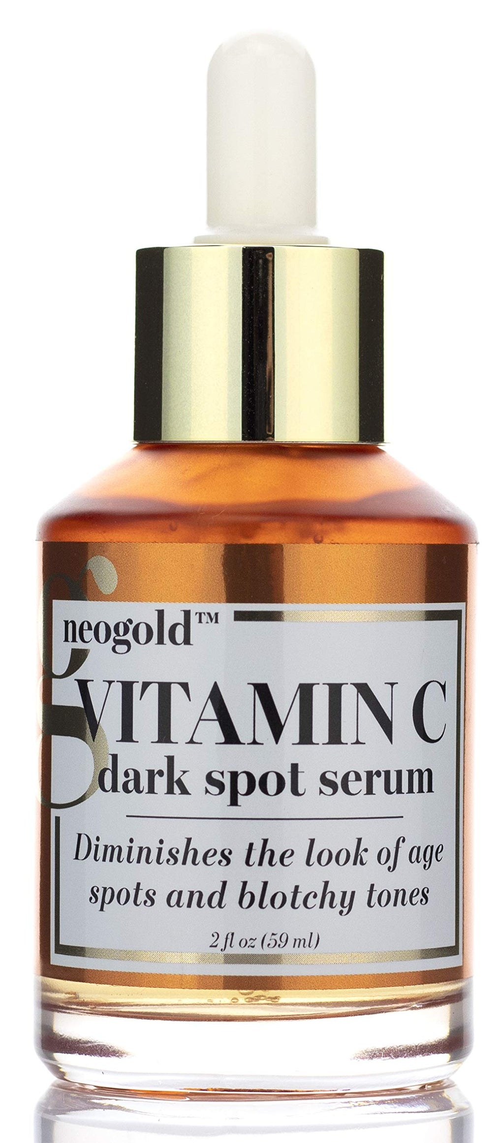 Neogold Brightening Vitamin C Face Serum Anti Aging Eye Serum | Fragrance Free Potent Vitamin C Face Moisturizer Facial Serum For Women, Acne, Dark Spot Treatment, Wrinkles, Uneven Skin Tone, 2 Fl Oz