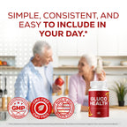 (2 Pack) Gluco Health Capsules - GlucoHealth Support Pills Premium Plus All Natural Ingredients Advanced GlucoHealth Formula Maximum Strength for Overall Health & Wellness, 120 Capsules for 2 Months