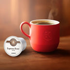 Barista Prima Coffeehouse Espresso Roast Coffee, Keurig Single Serve K-Cup Pods, 96 Count