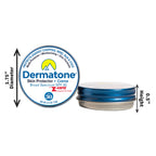 Dermatone Skin Protection Balm w/Zinc SPF 30 | Moisturizing & Barrier Creme | Heals & Repairs Dry Skin | Advanved Therapy Lips and Face Repair | 2-Pack, 0.5 oz Tins