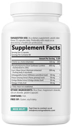 Micro Ingredients Phosphatidylserine 600 mg Per Serving, 240 Capsules | Soy Free Phosphatidylserine Supplement with Choline, Lion’s Mane, Ginkgo & Omega-3 | Non-GMO, Gluten Free