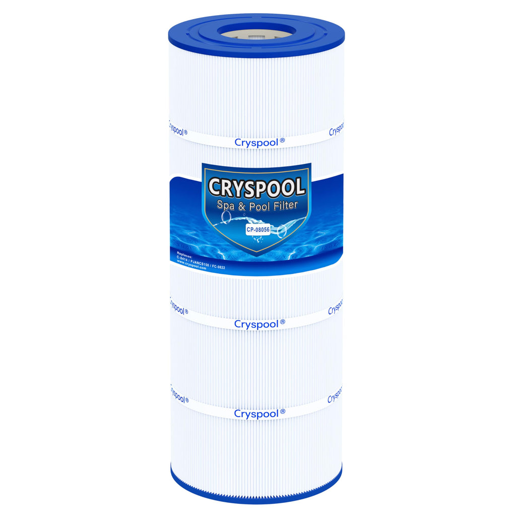 Cryspool® 08056 Filter Compatible with Jandy CS150, X-Stream CC1500, CCX1500RE, Pro Clean 150, PWWCT150, R0462300, PJANCS150, C-8414, FC-1287, 150 Sq. Ft Pool Filter Cartridge, 1 Pack