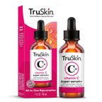 TruSkin Vitamin C Super Serum for Face - Five Skin Benefits in One Serum with Vitamin C, Retinol, Niacinamide, Hyaluronic Acid & Squalane - Brighten, Firm & Smooth the Look of Skin - 1 fl oz