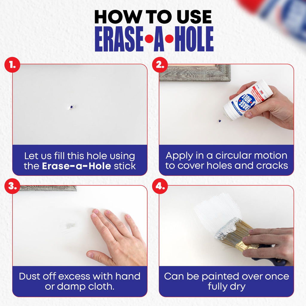 Drywall Repair Putty: A Quick & Easy Solution to Fill The Holes in Your Walls-Also Works on Wood & Plaster (2)