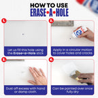 Drywall Repair Putty: A Quick & Easy Solution to Fill The Holes in Your Walls-Also Works on Wood & Plaster (2)