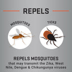 Repel 100 Insect Repellent, 4 Ounces, With DEET, 10-Hour Protection Long-Lasting Insect Repellent Pump Spray Repels Mosquitoes, Ticks, Gnats, Biting Flies, Chiggers And Fleas