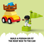 LEGO DUPLO Classic Cars and Trucks Brick Box Playset, Educational STEM Toy, Preschool Building Set for Toddlers Aged 18 Months Plus, Learning Toy to Develop Fine Motor Skills, 10439