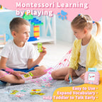 Aullsaty Toddler Toys Talking Flash Cards for 1 2 3 4 5 6 Year Old Boys and Girls, Autism Sensory Toys for Autistic Children, Learning Educational Montessori Speech Therapy 248 Sight Words Kids Gifts