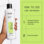 NIOXIN System 2 | Scalp Care | Shampoo | Hair Thickening | For Natural Hair
