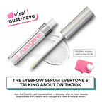 nuorganic 'Cosmic Brow' Eyebrow Serum for Growth | Natural Eye Brow Serum for Thicker, Longer, More Defined Brows | 4 Months Supply XL Size | Cruelty Free, Made in USA