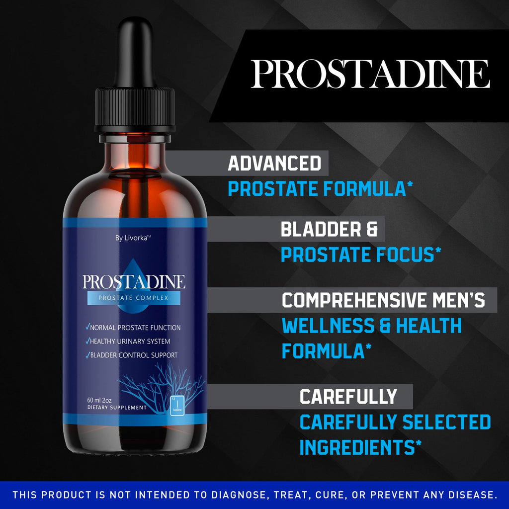 (3 Pack) Prostadine Drops - Official Drop Formula Prostadine for Men, Prostadine Reviews, Prostadine Supplement, Prostadine Natural Liquid Support, Prostadine Drop Formula, 3 Bottles for 3 Months