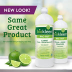 Biokleen Bac-Out Enzymatic Stain & Odor Remover for Carpet - Removes Stains and odors caused by dirt, pet accidents, wine, food, smoke - 2 Pack 32 oz w/Micro Cleaning Towel