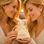 Sheplus Freshwater Pearl Clip On Gold Earrings for Women