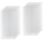 Sinimaka 10 Pack Polycarbonate Greenhouse Panels, 8' x 4' x 0.24'' Twin-Wall Polycarbonate Sheets, All Weather Clear Roof Panels Greenhouse Replacement Panels